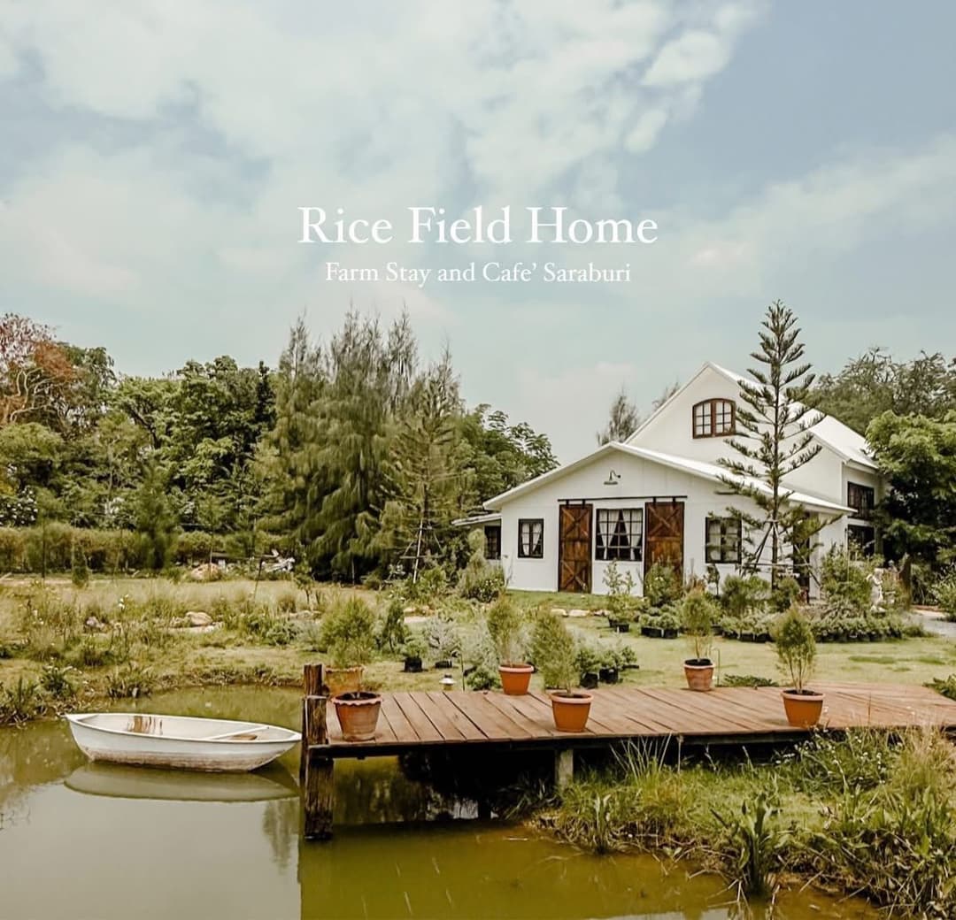 ไรด์ฟิลด์โฮม ฟาร์มสเตย์แอนด์คาเฟ่ (Rice Field Home Farm Stay & Cafe)